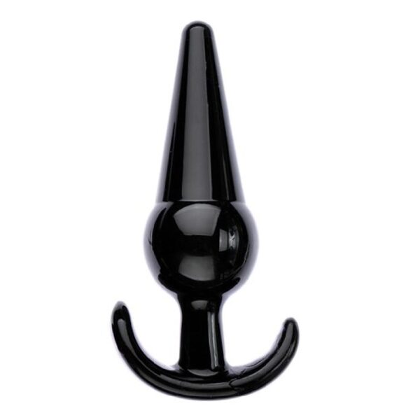 15353-naughty-toys-anal-plug-black-medium-SEXSHOP-limassol