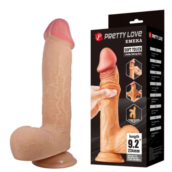25807-pretty-love-emeka-sliding-skin-suction-base-dildo-23-x-4.7cm-loveshopCY