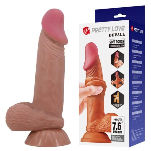 25827-pretty-love-duvall-sliding-skin-suction-dildo-19-x-4.4cm-cyprus-sex-shop-limassol
