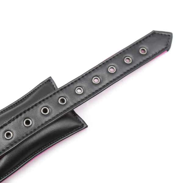 black-pink-leather-padded-ankle-leg-cuffs-limassol-sexshop black-pink-leather-padded-ankle-leg-cuffs-limassol-sexshop