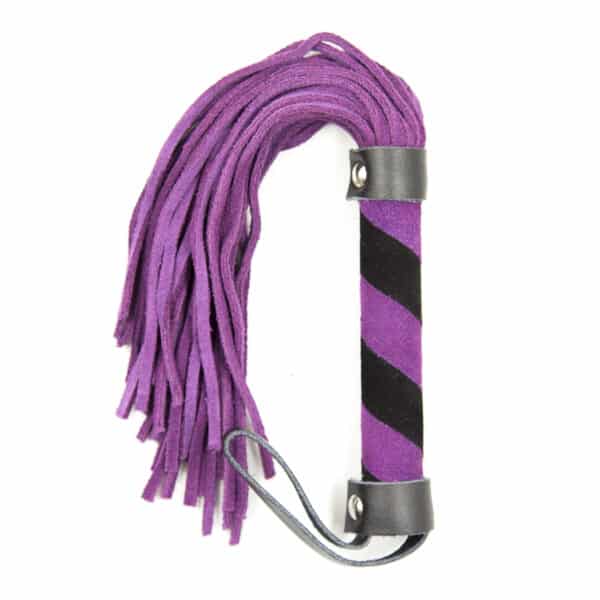 bondage-slapper-bdsm-spanking-nubuck-flogger-whip-purple-black-24-cm-loveshop-cy