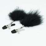 naughty-toys-nipple-clamps-with-black-feather-loveshop-cy