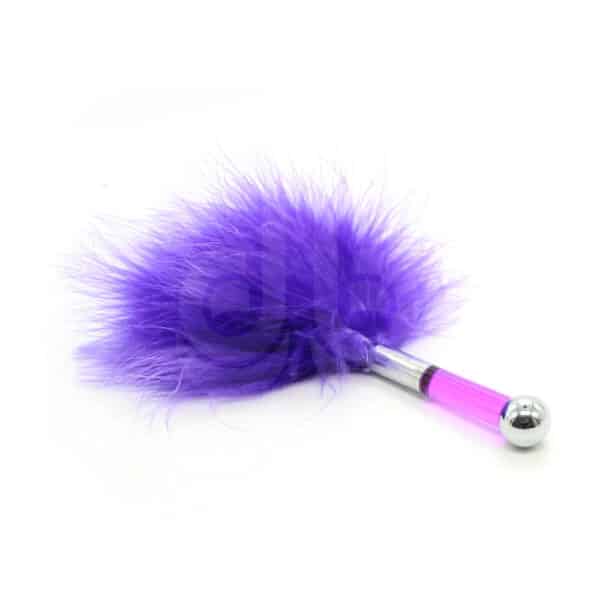tickle-me-senseless-fluffy-feather-teaser-purple-17cm-loveshop-cy