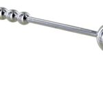 130139-Stainless-Steel-Beaded-Handle-with-Stick-27-cm-sex-shop-larnaka