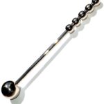 130141-Stainless-Steel-Beaded-Handle-with-Stick-27-cm-sex-toy