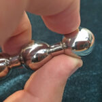 130143-Stainless-Steel-Beaded-Handle-with-Stick-27-cm-sex-shop-paralimni