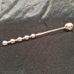 130147-Stainless-Steel-Beaded-Handle-with-Stick-27-cm-sex-shop-nicosia