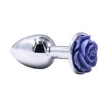 LS-JS-21-toyboy-ada-small-size-metal-anal-plug-with-purple-rose-limassol-sex-shop