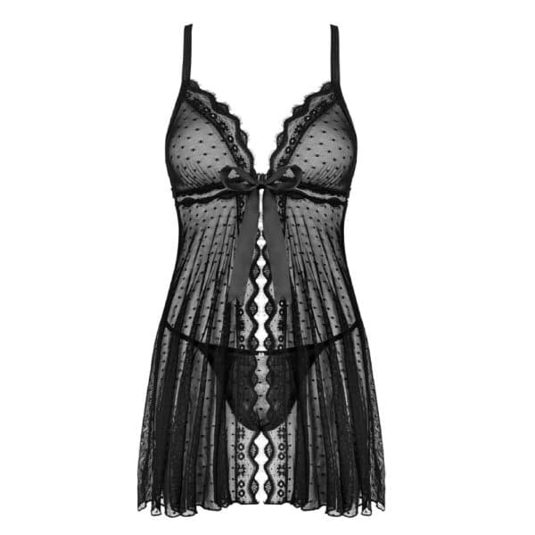16615-Obsessive-Coquettish-babydoll-and-thong-black-sexshop-paphos 16615-Obsessive-Coquettish-babydoll-and-thong-black-sexshop-paphos
