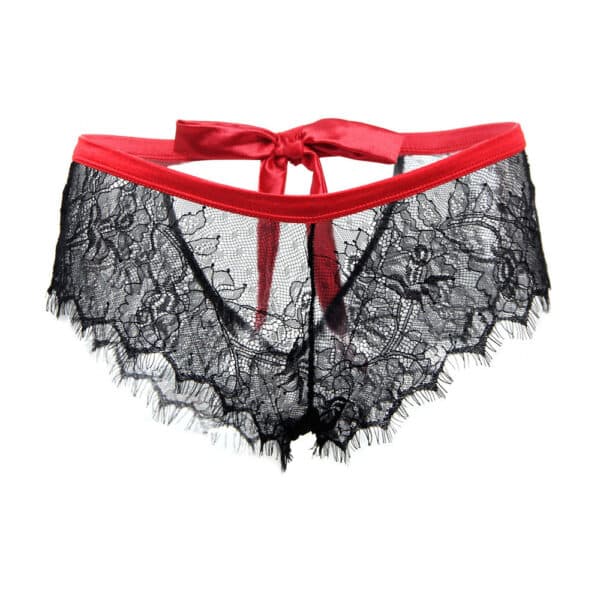 9151-Plus-Size-Black-Lace-Knickers-with-Red-Bow-Back-LingerieCy-1 9151-Plus-Size-Black-Lace-Knickers-with-Red-Bow-Back-LingerieCy-1
