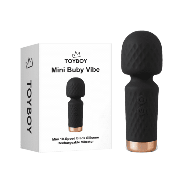 EKQS-026B-toyboy-mini-buby-silicone-wand-black-vibrator-cyprus-sex-toys-for-couples