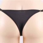 Embroidered-Floral-G-String-Black-88879