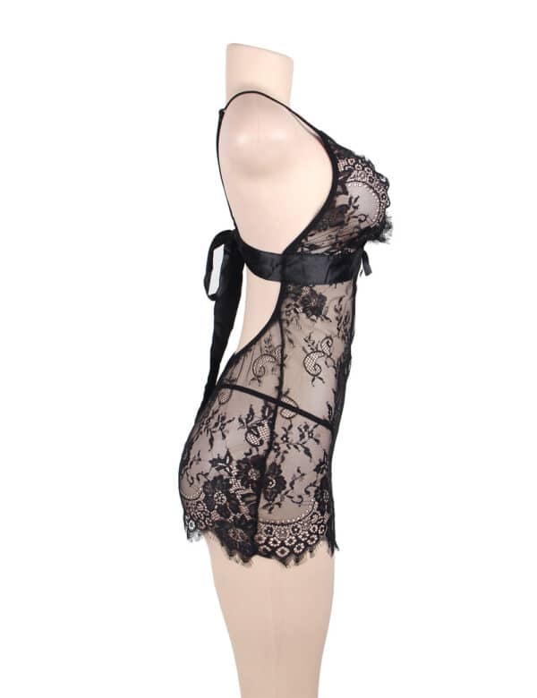 Please-Me-Black-Babydoll-with-String-89325 Please-Me-Black-Babydoll-with-String-89325