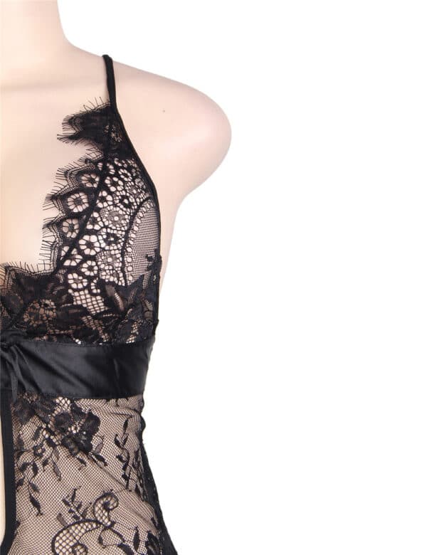 Please-Me-Black-Babydoll-with-String-89327 Please-Me-Black-Babydoll-with-String-89327