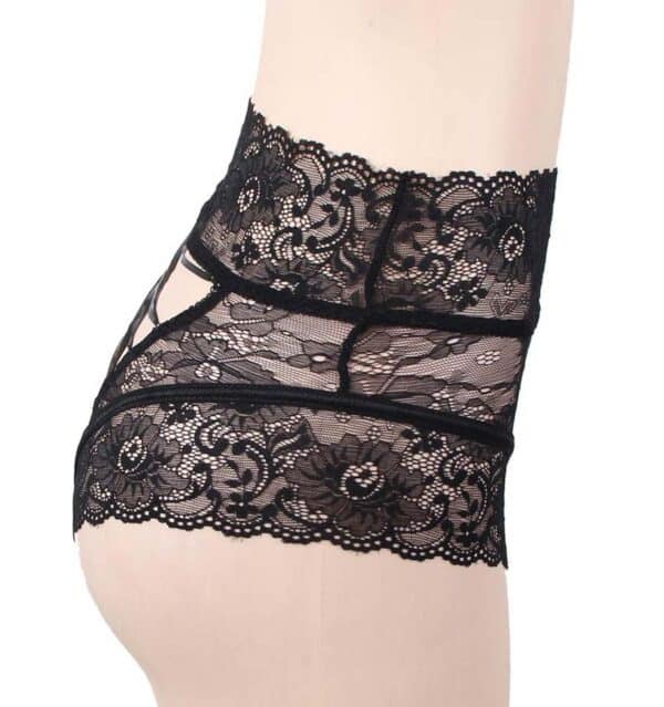 Plus-Size-Criss-Cross-Knickers-Black-93587 Plus-Size-Criss-Cross-Knickers-Black-93587