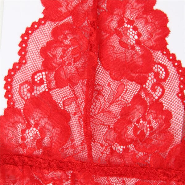 Plus-Size-Elegant-Mesh-Chemise-with-String-Red-85865 Plus-Size-Elegant-Mesh-Chemise-with-String-Red-85865