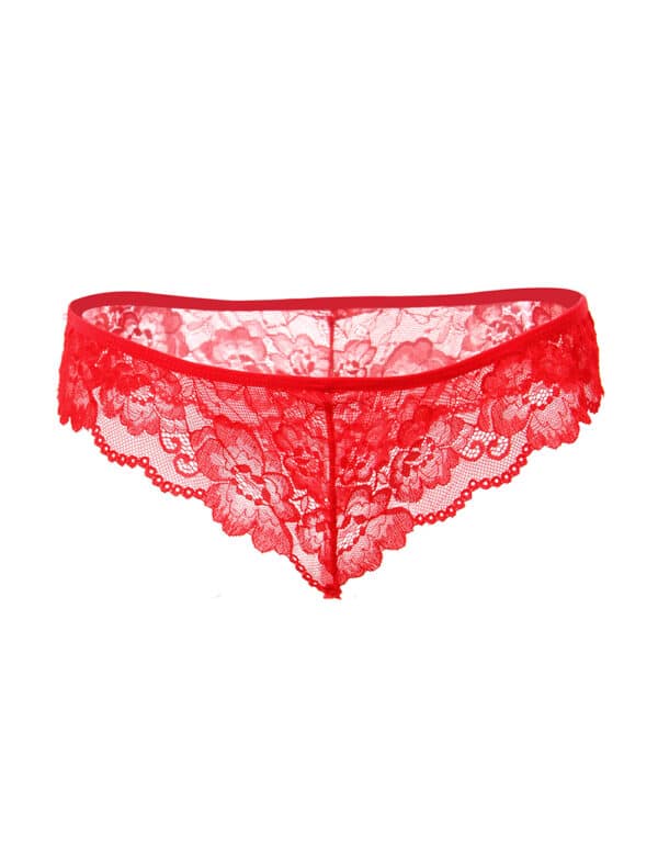 Plus-Size-Elegant-Mesh-Chemise-with-String-Red-85879 Plus-Size-Elegant-Mesh-Chemise-with-String-Red-85879