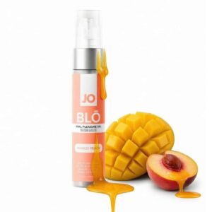 796494101568-System-Jo-BLO-Oral-Pleasure-Gel-Mango-Peach-30-ml-limassol-sexshop