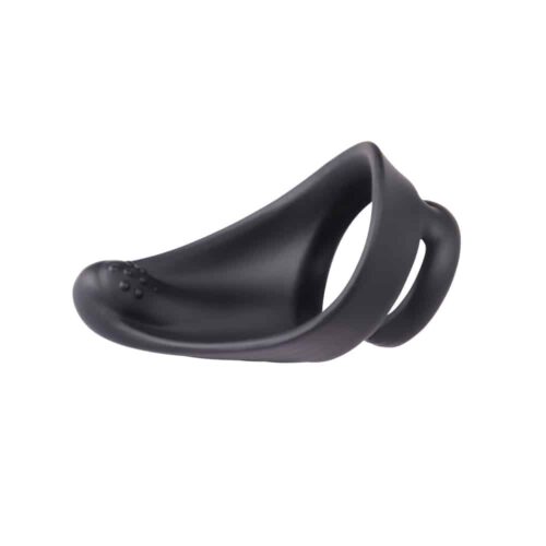 19285-silicone-dual-penis-ring-with-taint-teaser-black-love-shop-cy-harder