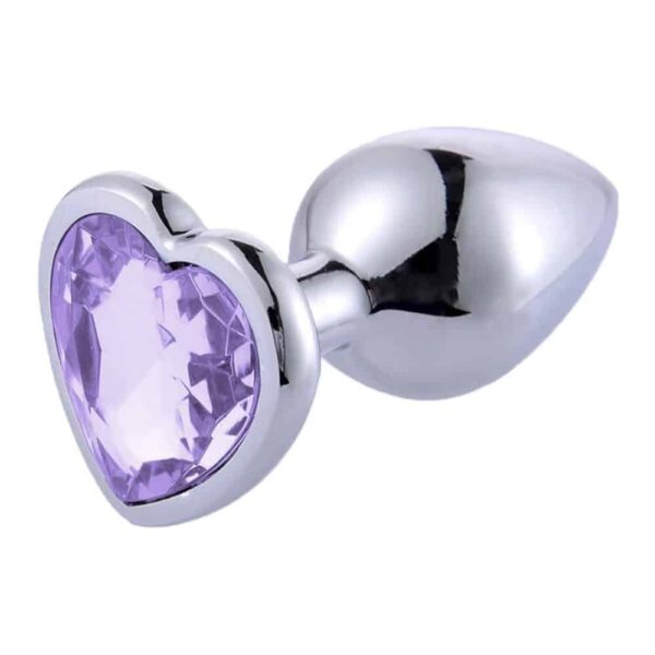 11875-medium-heart-base-metal-butt-plug-sparkling-purple-8-cm-ekag007-m-sexshopcyprus