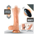 19195-dr-skin-dr-grey-thrusting-remote-dildo-vanilla-LOVE-SHOP-CY-2