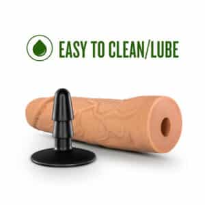 19207-lock-on-dynamite-dildo-with-suction-cup-adapter-mocha-17.7-5-cm-love-shop-cy-1