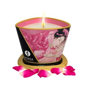 20819-shunga-massage-candle-rose-170ml-ek94513-rose-sexshopcyprus