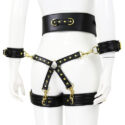 23769-naughty-toys-black-leather-corset-cuffs-hog-tie-restraints-4pcs-set-sex-shop-cyprus