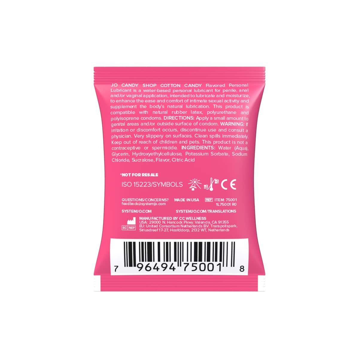 25753-system_h2o_cotton_candy_sex_lube_5ml_sachet_love_shop_limassol_intercourse_lubrication