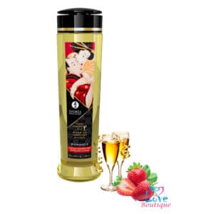 4097-shunga-romance-sparkling-strawberry-wine-massage-oil-240ml-sexshopcyprus