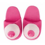 4636-pink-plush-slippers-with-boobs-limassol-sexshop