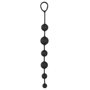 5309-black-velvet-silicone-chain-anal-beads-40cm-cyprus-love-shop