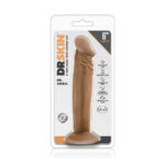 8141-dr-skin-small-6-inch-dildo-mocha-sexshop-limassol