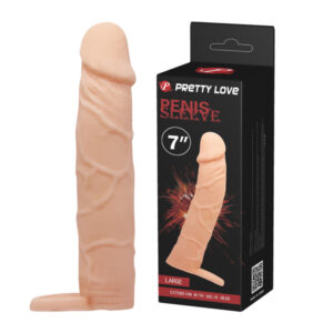 9815-pretty-love-penis-sleeve-cyberskin-18-cm-sexshop-limassol