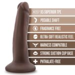 Dr-Skin-plus-5-inch-Posable-dildo-chocolate-14-X-3.1-cm-sex-shop-Larnaca