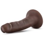 Dr-Skin-plus-5-inch-Posable-dildo-chocolate-14-X-3.1-cm-sexshop-CY