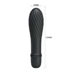 Small-black-vibrating-silicone-Bullet-Solomon-13cm-76925