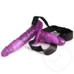 Vibrating-Strap-on-Duo-Purple-62082