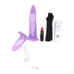 Vibrating-Strap-on-Duo-Purple-62086