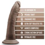 dr-skin-plus-7-inch-posable-dildo-chocolate-sex-shop-Larnaca