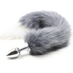 grey-white-tipped-faux-fur-fox-tail-metal-butt-plug-large-LOVESHOP (2)