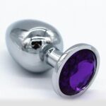 jewelled-metal-butt-plug-medium-purple-8-cm-LOVESHOP