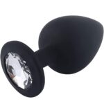 large-black-silicone-butt-plug-with-clear-jewel-LOVESHOP