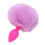 naughty-toys-bunny-tail-silicone-butt-plug-small-purple-LOVESHOP