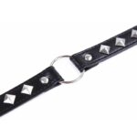 one-size-adjustable-black-faux-leather-studded-neck-collar-sex-shop-Paphos