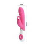 pretty-love-gene-rabbit-dildo-vibrator-20-cm-Limassol-sex-shop