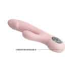 15029-Pretty-Love-Selene-Bunny-dildo-vibrator-Light-Pink-19-cm-Cyprus-sex-shop