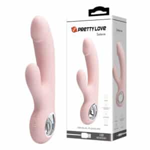 15029-Pretty-Love-Selene-Bunny-dildo-vibrator-Light-Pink-19-cm-LOVESHOP