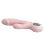 15029-Pretty-Love-Selene-Bunny-dildo-vibrator-Light-Pink-19-cm-sex-shop-Pafos