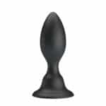 25983-BI-040076-Pretty-Love-Vibrating-Butt-Plug-with-Suction-Base-BLACK-sex-shop-Limassol